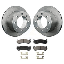 Load image into Gallery viewer, Rear Brake Rotor &amp; Ceramic Pad Kit For GMC Sierra 3500 Classic With 12000 Lb GVW