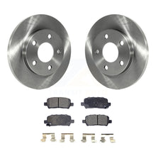 Charger l&#39;image dans la galerie, Rear Brake Rotor &amp; Ceramic Pad Kit For Chevrolet Impala Pontiac Grand Prix Buick