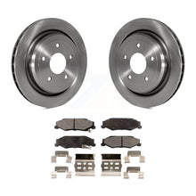 Load image into Gallery viewer, Rear Disc Brake Rotors And Ceramic Pads Kit For Chevrolet Corvette Cadillac XLR