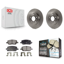 Load image into Gallery viewer, Rear Brake Rotors &amp; Ceramic Pad Kit For Chevrolet Uplander Pontiac Montana Buick