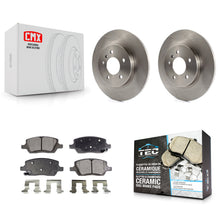 Charger l'image dans la galerie, Rear Brake Rotors &amp; Ceramic Pad Kit For Chevrolet Uplander Pontiac Montana Buick