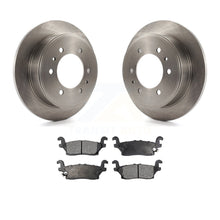 Charger l&#39;image dans la galerie, Rear Disc Brake Rotors And Ceramic Pads Kit For Hummer H3 H3T