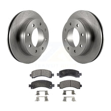 Load image into Gallery viewer, Rear Disc Brake Rotor Ceramic Pad Kit For Chevrolet Express 3500 2500 GMC Savana