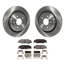 Charger l&#39;image dans la galerie, Rear Disc Brake Rotors And Ceramic Pads Kit For Chevrolet Corvette Cadillac XLR