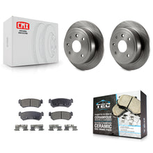 Load image into Gallery viewer, Rear Disc Brake Rotors &amp; Ceramic Pad Kit For Suzuki Forenza Reno Chevrolet Optra