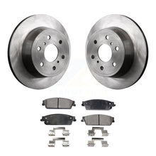 Charger l&#39;image dans la galerie, Rear Brake Rotor &amp; Ceramic Pad Kit For Chevrolet Silverado 1500 GMC Sierra Tahoe