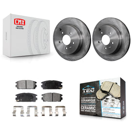 Rear Brake Rotors Ceramic Pad Kit For Chevrolet Equinox Saturn Vue Captiva Sport