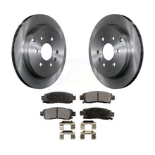 Charger l&#39;image dans la galerie, Rear Brake Rotor Ceramic Pad Kit For Chevrolet Traverse GMC Acadia Buick Enclave