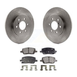 Rear Brake Rotors & Ceramic Pad Kit For Chevrolet Uplander Pontiac Montana Buick