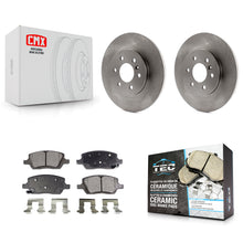 Charger l'image dans la galerie, Rear Brake Rotors &amp; Ceramic Pad Kit For Chevrolet Uplander Pontiac Montana Buick