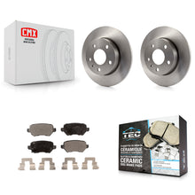 Load image into Gallery viewer, [Rear] 2008-2009 Saturn Astra Premium OE Brake Rotors &amp; Ceramic Pads Kit For Max Braking