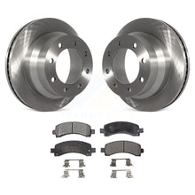 Charger l&#39;image dans la galerie, Rear Disc Brake Rotors And Ceramic Pads Kit For Chevrolet Express 4500