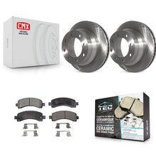 Load image into Gallery viewer, Rear Disc Brake Rotors And Ceramic Pads Kit For Chevrolet Express 4500