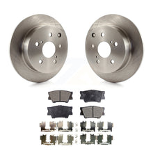 Load image into Gallery viewer, Rear Disc Brake Rotors And Ceramic Pads Kit For Toyota Matrix Pontiac Vibe