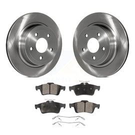 [Rear] 2008-2010 Chevrolet Cobalt SS Premium OE Brake Rotors & Ceramic Pads Kit For Max Braking