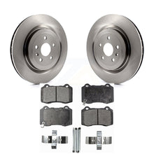 Load image into Gallery viewer, Rear Disc Brake Rotors And Ceramic Pads Kit For Chevrolet Camaro Cadillac CTS