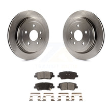 Charger l&#39;image dans la galerie, Rear Disc Brake Rotors And Ceramic Pads Kit For Cadillac CTS