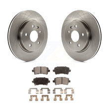 Charger l&#39;image dans la galerie, Rear Brake Rotors Ceramic Pad Kit For Chevrolet Malibu Buick Impala LaCrosse XTS