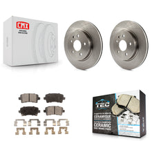 Load image into Gallery viewer, Rear Brake Rotors Ceramic Pad Kit For Chevrolet Malibu Buick Impala LaCrosse XTS