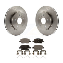 Charger l&#39;image dans la galerie, Rear Disc Brake Rotors And Ceramic Pads Kit For Chevrolet Camaro Cadillac CT6