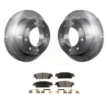 Charger l&#39;image dans la galerie, Rear Disc Brake Rotors And Ceramic Pads Kit For Chevrolet Suburban