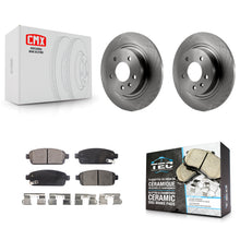 Load image into Gallery viewer, Rear Brake Rotor &amp; Ceramic Pad Kit For Chevrolet Cruze Buick Verano Volt Cascada