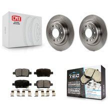 Load image into Gallery viewer, Rear Brake Rotors Ceramic Pad Kit For Chevrolet Equinox Malibu GMC Terrain Buick