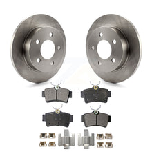 Charger l&#39;image dans la galerie, Rear Disc Brake Rotors And Ceramic Pads Kit For Ford Mustang