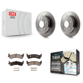 Rear Brake Rotors & Ceramic Pad Kit For Ford Ranger Explorer Mercury Mountaineer
