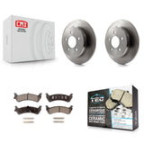 Rear Brake Rotors & Ceramic Pad Kit For Ford Ranger Explorer Mercury Mountaineer