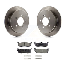 Charger l&#39;image dans la galerie, Rear Brake Rotor And Ceramic Pad Kit For Ford F-150 Expedition Lincoln Navigator