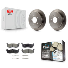 Load image into Gallery viewer, Rear Brake Rotor And Ceramic Pad Kit For Ford F-150 Expedition Lincoln Navigator
