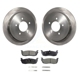 Rear Brake Rotor And Ceramic Pad Kit For Ford F-150 Expedition Lincoln Navigator