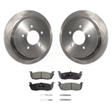Rear Brake Rotor And Ceramic Pad Kit For Ford F-150 Expedition Lincoln Navigator