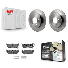 Load image into Gallery viewer, Rear Disc Brake Rotors And Ceramic Pads Kit For Ford Explorer Sport Trac Mercury
