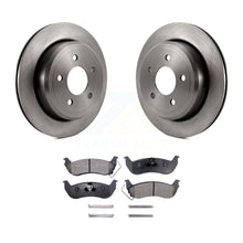 Load image into Gallery viewer, Rear Brake Rotor &amp; Ceramic Pad Kit For Ford Crown Victoria Mercury Grand Marquis