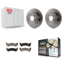 Charger l'image dans la galerie, Rear Disc Brake Rotors And Ceramic Pads Kit For Ford Explorer Sport Trac