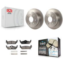 Load image into Gallery viewer, Rear Disc Brake Rotors And Ceramic Pads Kit For Ford F-150 Lincoln Mark LT