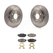 Load image into Gallery viewer, Rear Disc Brake Rotors And Ceramic Pads Kit For Ford Mustang