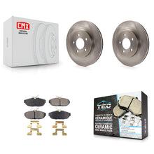 Charger l'image dans la galerie, Rear Disc Brake Rotors And Ceramic Pads Kit For Ford Mustang