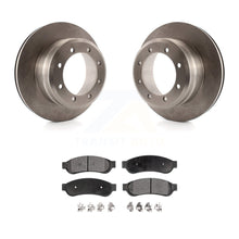 Load image into Gallery viewer, Rear Disc Brake Rotors And Ceramic Pads Kit For Ford F-350 Super Duty F-450