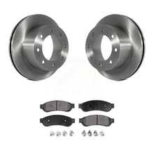 Charger l&#39;image dans la galerie, Rear Disc Brake Rotors And Ceramic Pads Kit For Ford F-250 Super Duty F-350