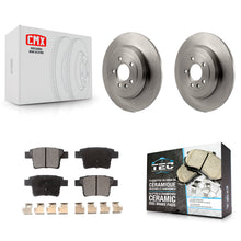 Load image into Gallery viewer, Rear Brake Rotors Ceramic Pad Kit For Ford Five Hundred Freestyle Taurus Mercury