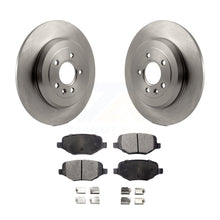 Load image into Gallery viewer, Rear Brake Rotors Ceramic Pad Kit For Ford Explorer Edge Taurus Flex Lincoln MKX