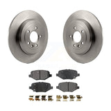 Rear Brake Rotor & Ceramic Pad Kit For Ford Explorer Base With Heavy Duty Brakes
