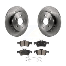 Load image into Gallery viewer, Rear Disc Brake Rotors And Ceramic Pads Kit For Ford Focus