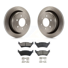 Charger l&#39;image dans la galerie, Rear Disc Brake Rotors And Ceramic Pads Kit For Ford F-150