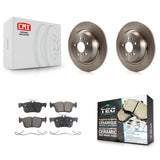 Rear Brake Rotor & Ceramic Pad Kit For Ford Escape Fusion Lincoln MKC MKX MKZ Continental K8T-101754