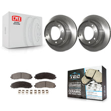 Load image into Gallery viewer, Rear Disc Brake Rotors And Ceramic Pads Kit For Ford F-250 Super Duty F-350