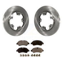 Charger l&#39;image dans la galerie, Rear Brake Rotor Ceramic Pad Kit For Ford Transit-250 Transit-350 Transit-150 HD